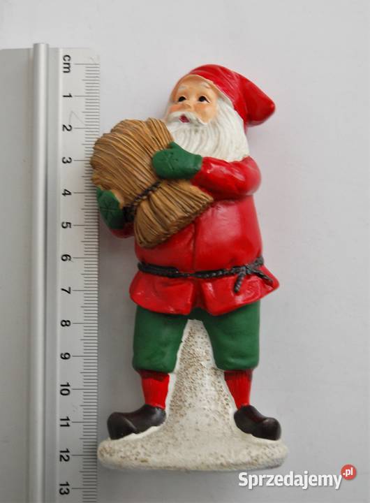 Mikołaj skrzat figurka skandynawski styl żywica Lublin