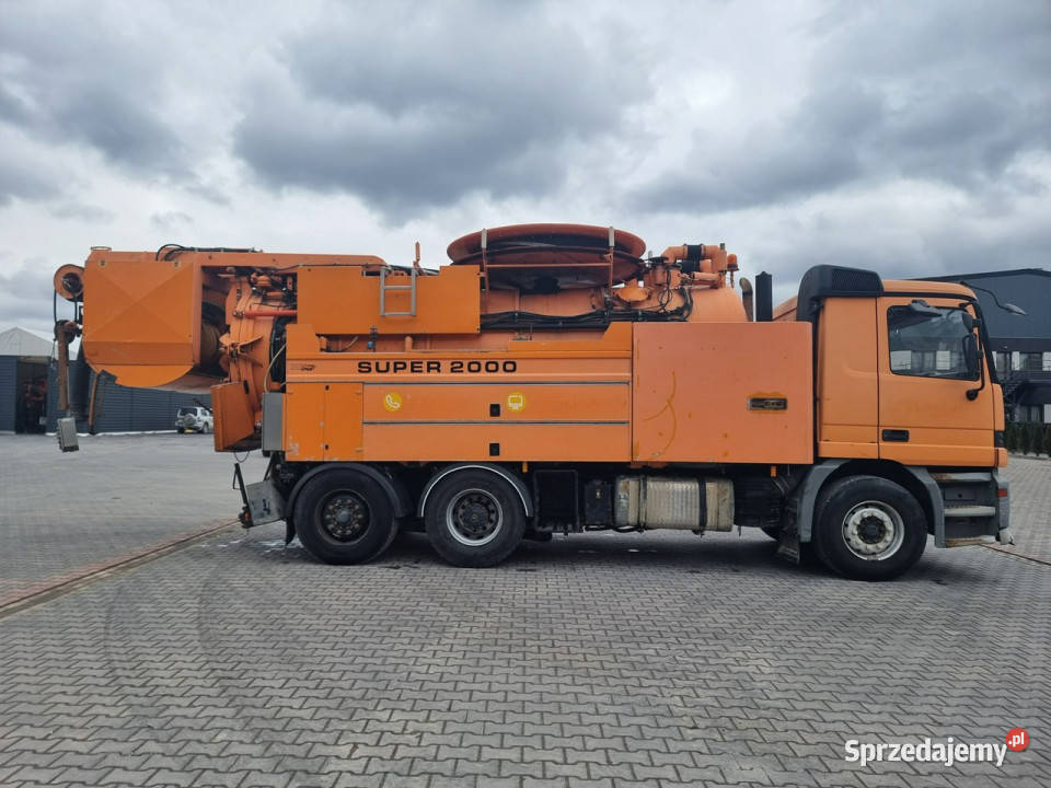 Mercedes Wiedemann SUPER 2000 6x2 WUKO RECYKLING Daleszyce