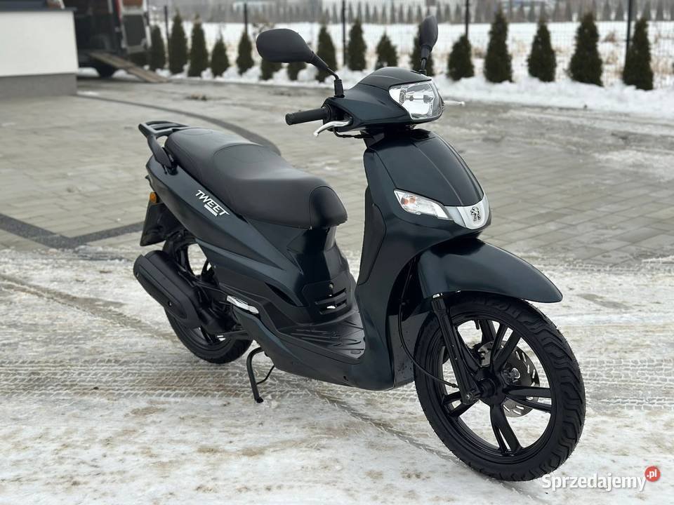 Skuter Peugeot Tweet 2022r 50cc 4t DUŻE KOŁA 5110km Siedlce