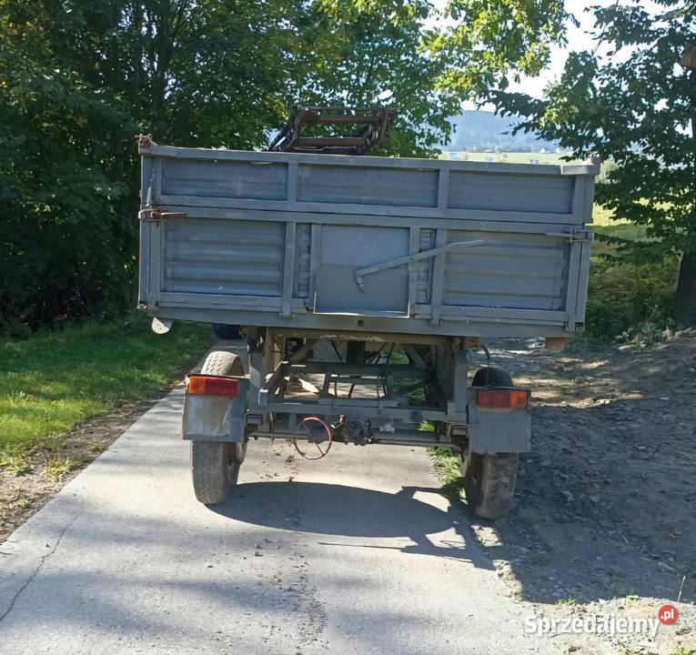 Przyczepa rolnicza wywrotka Autosan D55 6t nieuszkodzony Pisarzowa sprzedam
