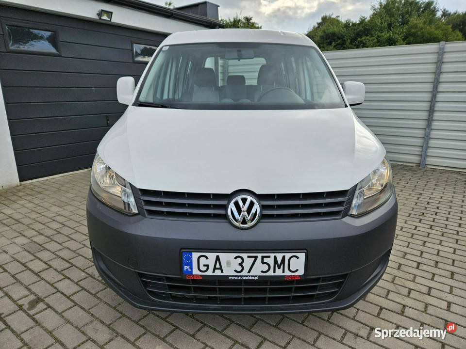 Volkswagen Caddy 20 MPi 109 benzyna NOWY GAZ LPG czujnik deszczu Gdynia