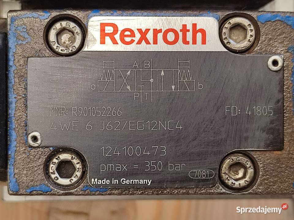 Blok zaworowy funkcji R901052266 Rexroth Hansa Wilkowo