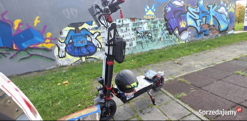 Hulajnoga elektryczna MEGA SZYBKA 60v 38ah Sport i Wypoczynek małopolskie sprzedam