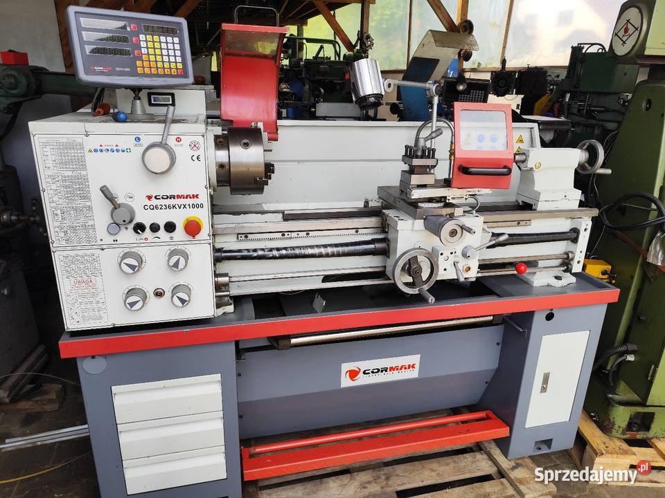Tokarka do metalu Cormak CQ 6236 dłutownica Daa małopolskie Maków Podhalański sprzedam