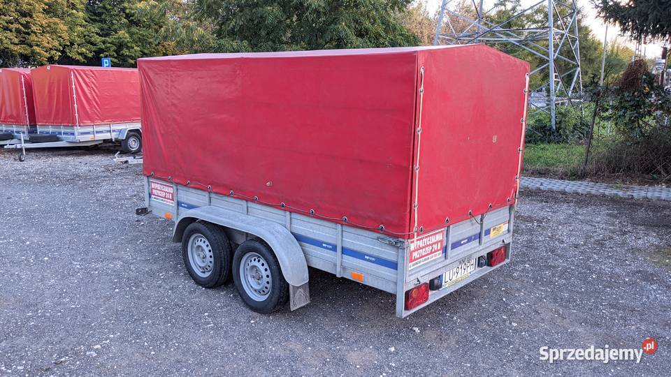 Używana przyczepa SUSKI TEMARED RYDWAN 300x150 Lublin sprzedam