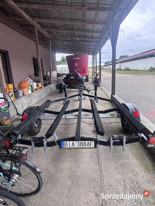 Przyczepa pod 2 skutery wodne Hamowana ALKO