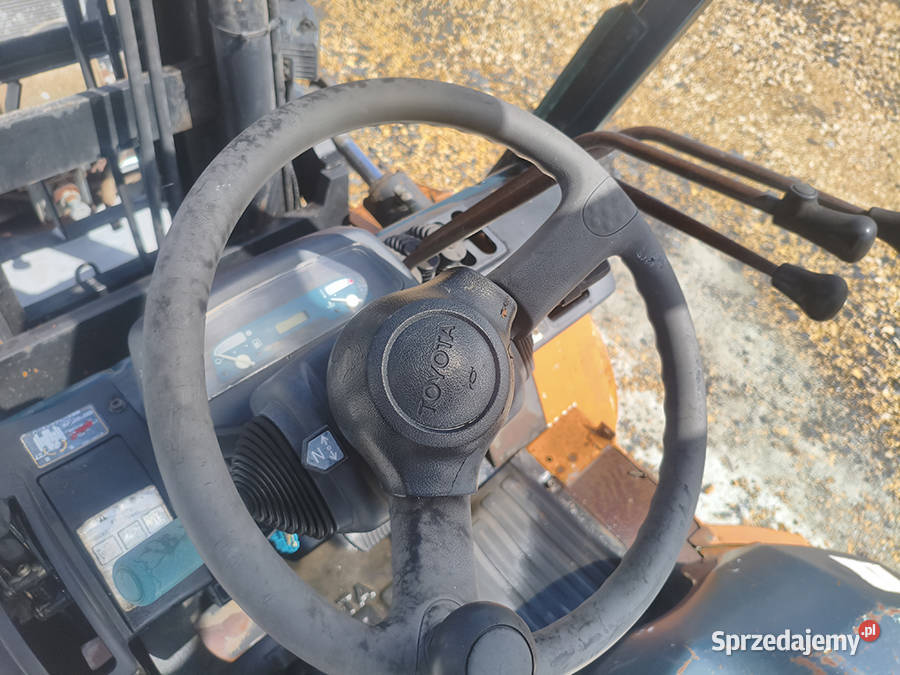 Wózek widłowy Toyota 027FG40 45 t duplex 33 m gaz Kęty