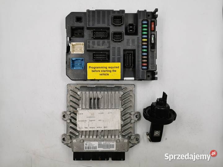 Sterownik Silnika Citroen C4 20 HDI SW9665145180 Motoryzacja Wyszków