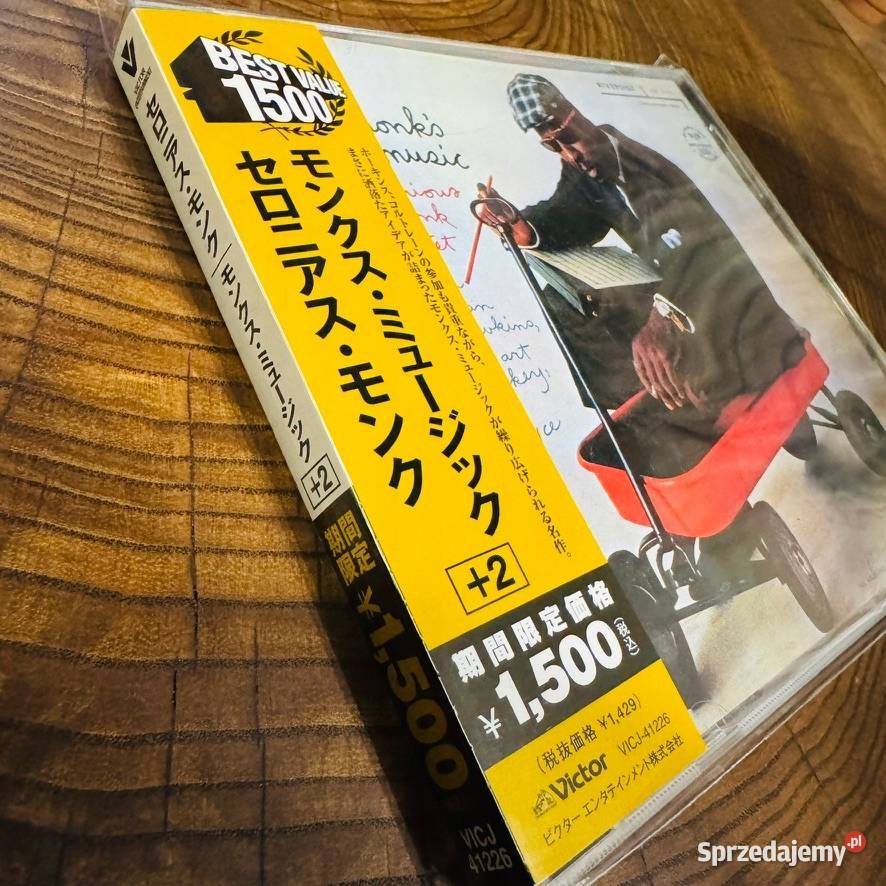 Thelonious Monk Monks Music NMEX Japan Obi CD Muzyka sprzedam