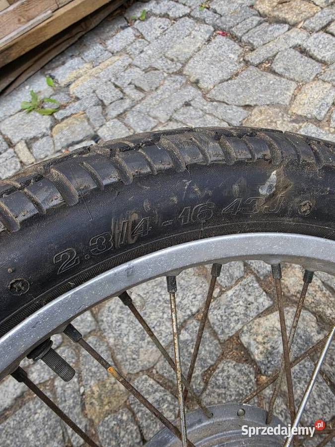 Opony do motocykla VEE Rubber 23416 43J Małomice sprzedam