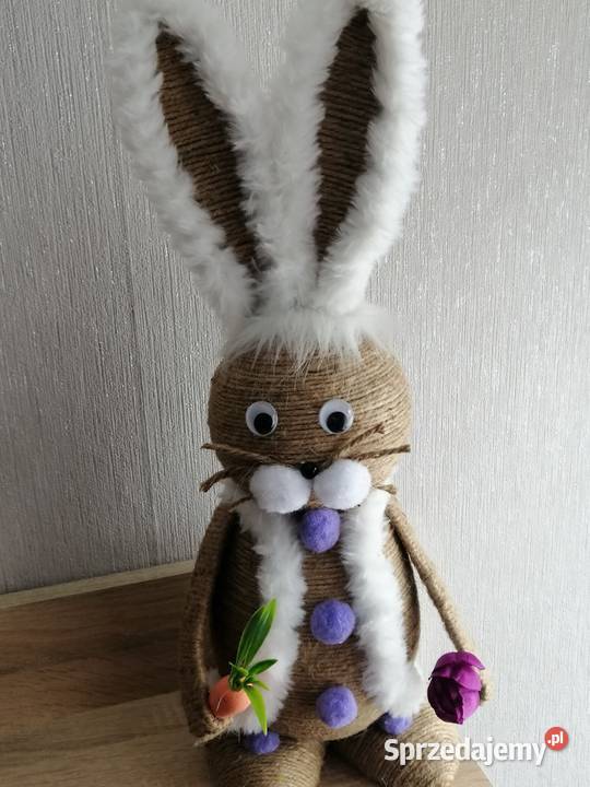 Zajączek wielkanocny Dekoracje świąteczne Ozdoby Katowice sprzedam