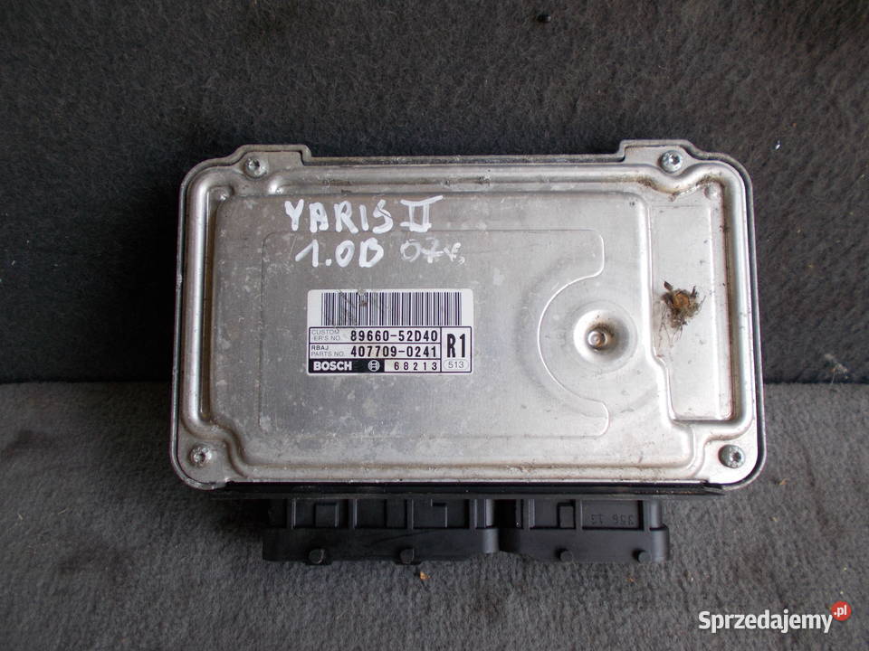 TOYOTA YARIS 10 komputer sterownik silnika lubelskie Zamość sprzedam