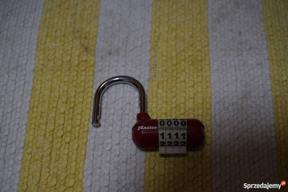 Kłódki na szyfr firmy MASTER LOCK Bielsko-Biała