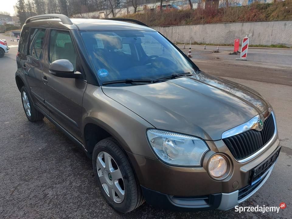 SKODA YETI 2013r napędd 4x4 20TDi 110 Przeb193ty nieuszkodzony Jelenia Góra