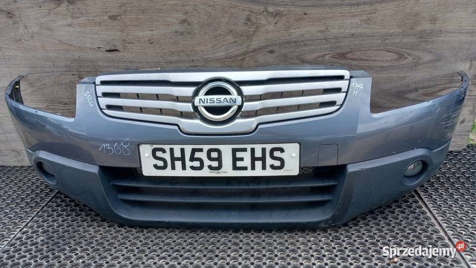 NISSAN QASHQAI J10 ZDERZAK PRZÓD B52G HALOGEN osobowe Zbierkowo