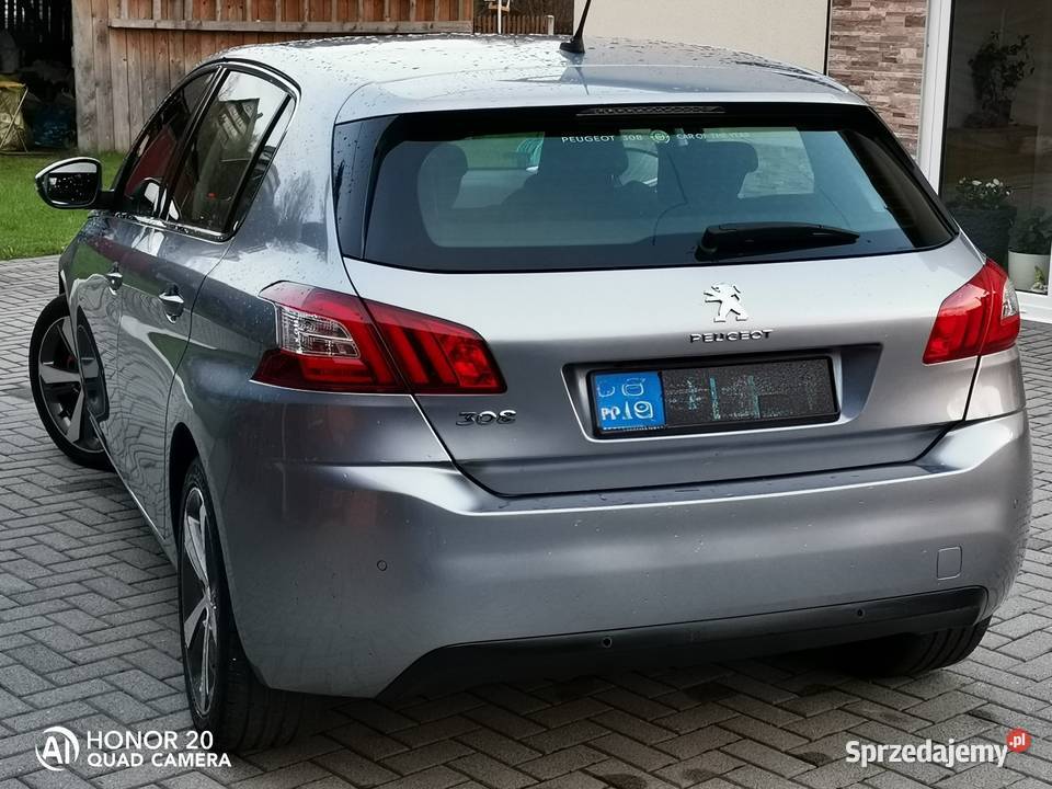 Peugeot 308 t9 ss 16 eHDI 115 allure Led system Start-Stop Jordanów