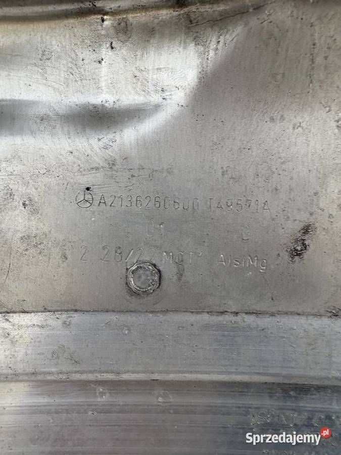 WZMOCNIENIE CZOŁOWE PAS PRZÓD MERCEDES W213 Zawieszenie i amortyzacja Jabłonna