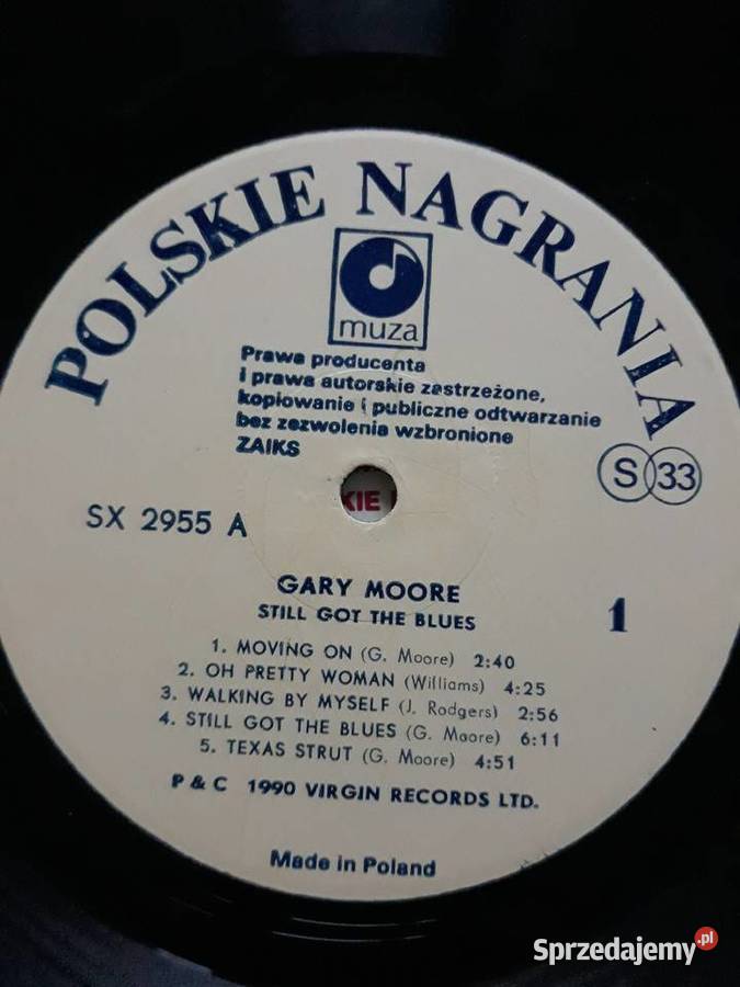 GARY MOORE Still Got The Blues 1990 Rzeszów