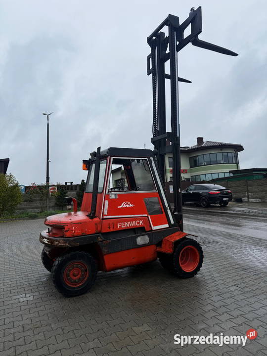 wózek widłowy LINDE H40D DEUTZ diesel bliźniacze Działoszyn