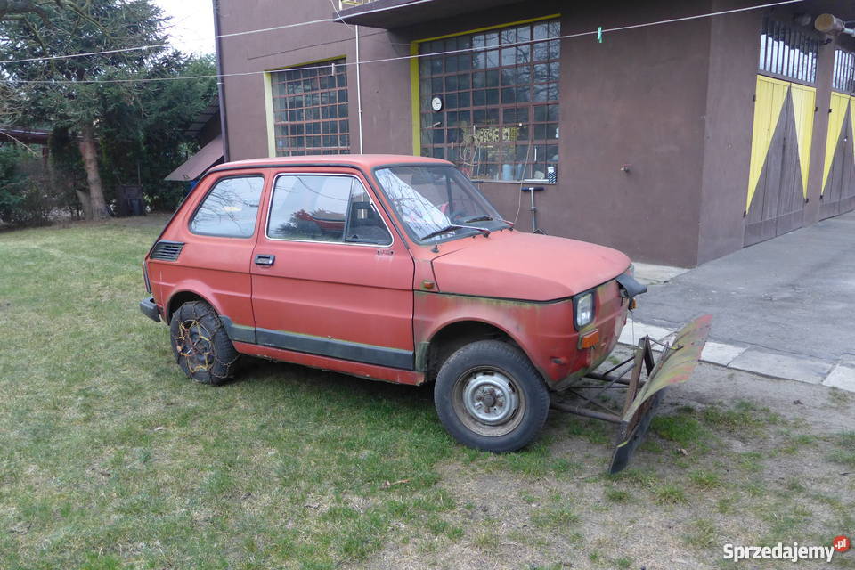Fiat 126p pług śnieżny silnik skrzynia biegów w Łódź