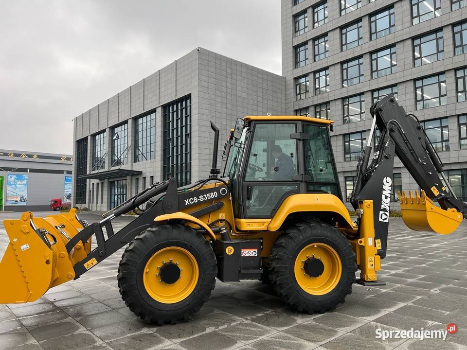 Koparko Ładowarka XCMG TYP XC8S3580 Fabrycznie Koparko ładowarki Warszawa