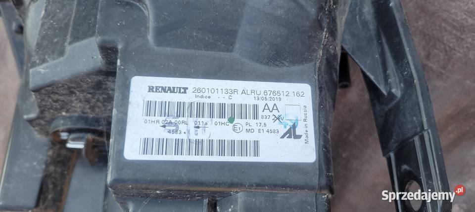 DACIA DUSTER II LAMPA PRZEDNIA PRAWA REFLEKTOR Ruda Śląska