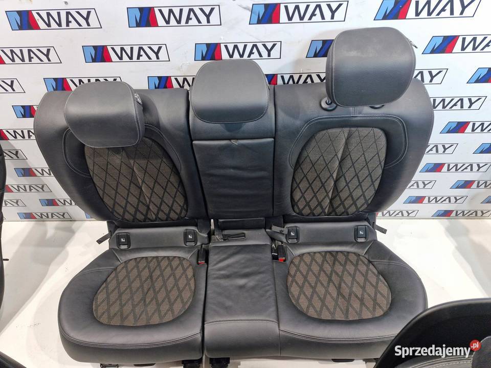 BMW X1 F48 LCI FOTELE KANAPA BOCZKI GRZANE PÓŁ