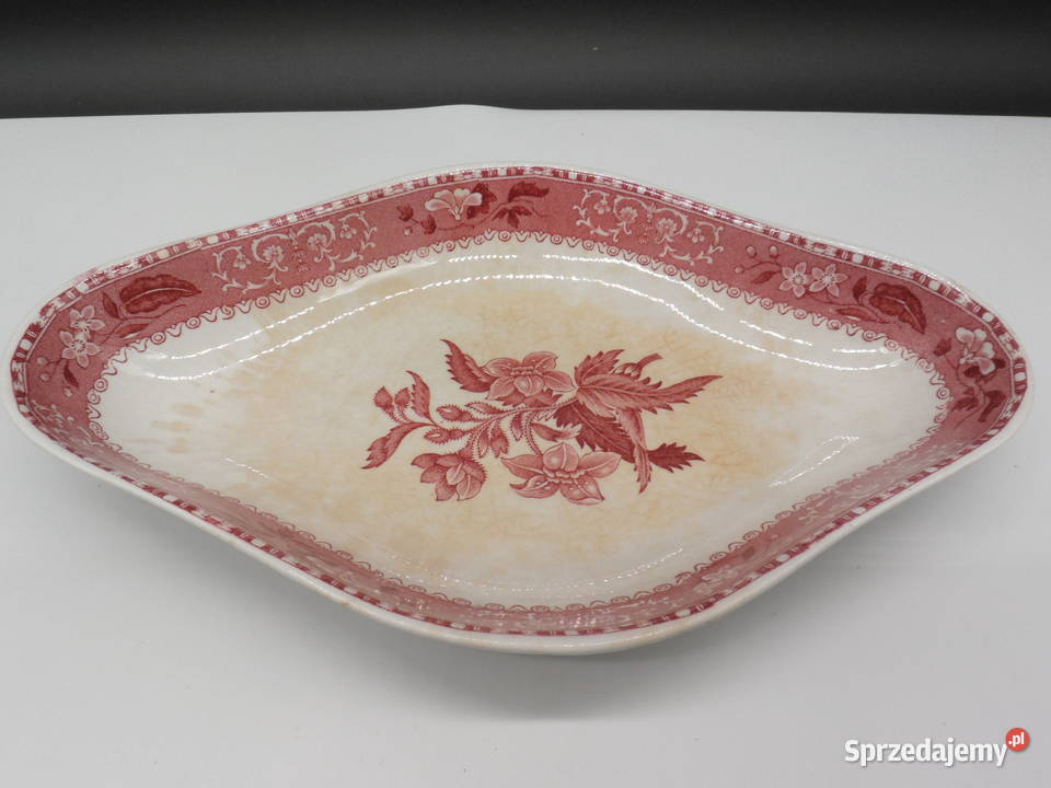 Półmisek Salinerka Spode Camilla Pink Red Anglia Raszków