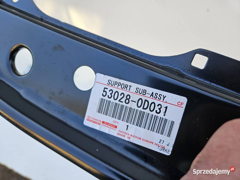 TOYOTA YARIS II VERSO S TREZIA BELKA POD Wzmocnienia, belki i wsporniki Międzychód
