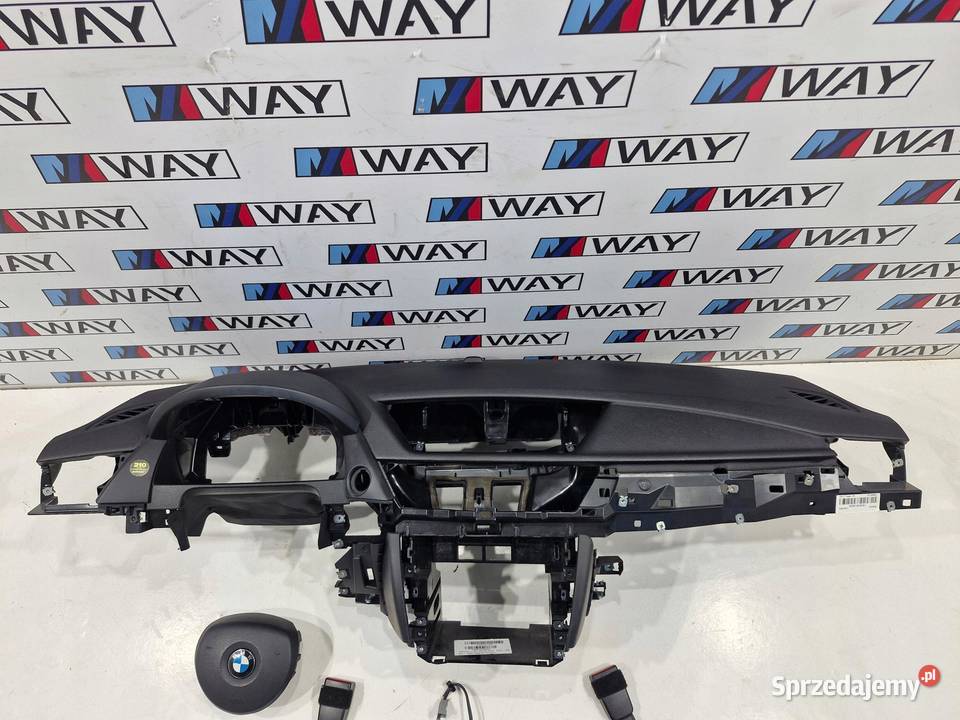 BMW X1 E84 DESKA KONSOLA ORYGINAŁ AIRBAG KOMPLET
