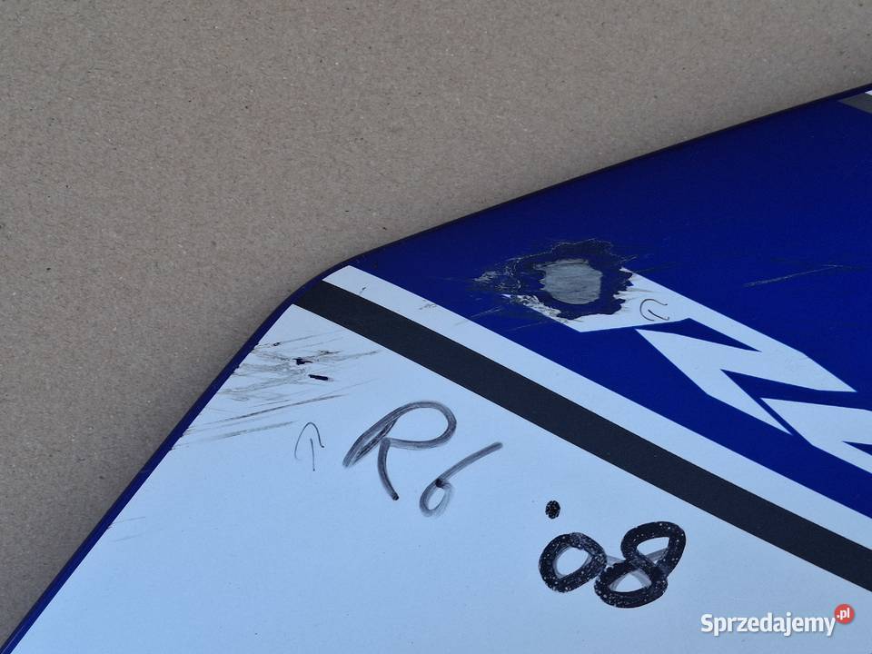 YAMAHA R6 0816 BOK PRAWY BOCZEK OWIEWKA PRAWA Bieleń