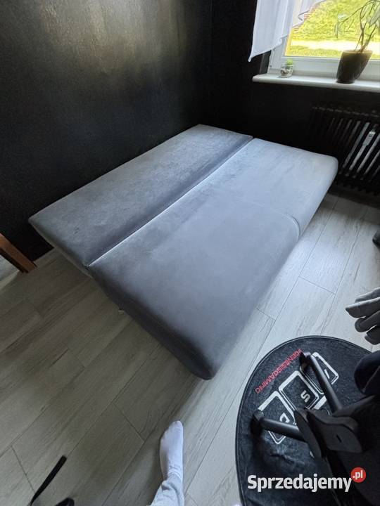Sofa w kolorze szarym