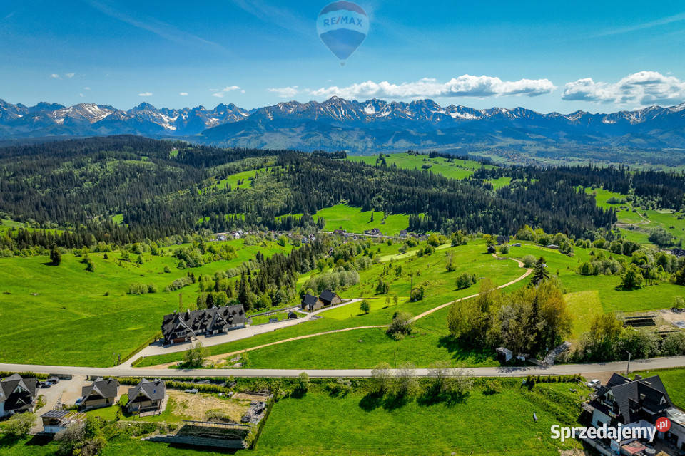 Działka inwestycyjna z widokiem na Tatry Gliczarów Górny