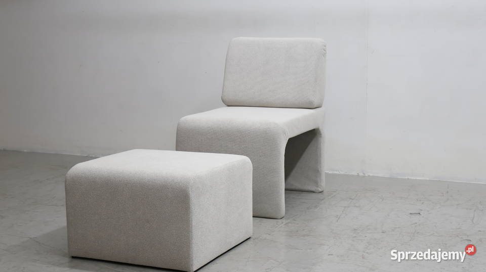 SUF WYGODNY FOTEL pufa OKAZJA salon SZARY Poznań sprzedam