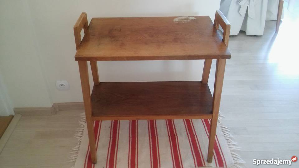 Klasyczne wzornictwo etażerka półka stojąca Gdańsk