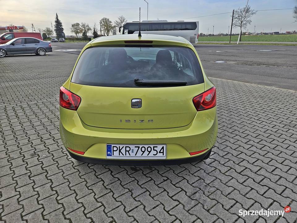 Seat Ibiza MPI klima serwisowana 1 właściciel komputer pokładowy wielkopolskie sprzedam