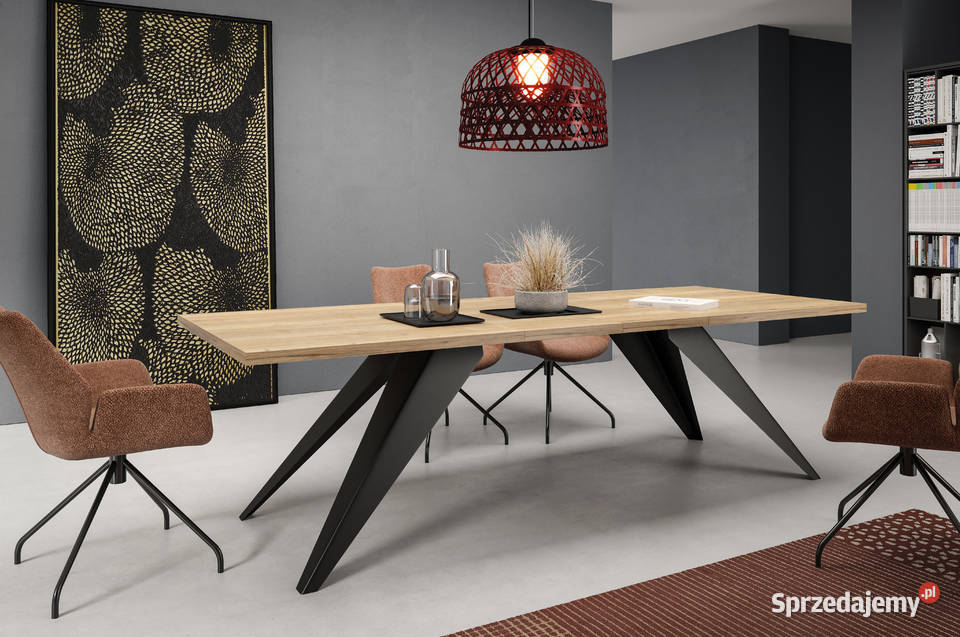 Prostokątny stół rozkładany Vento różne kolory i Tarchały Małe