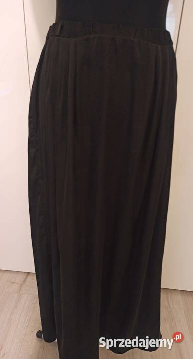 czarna spódnica maxi Bez wzoru Częstochowa