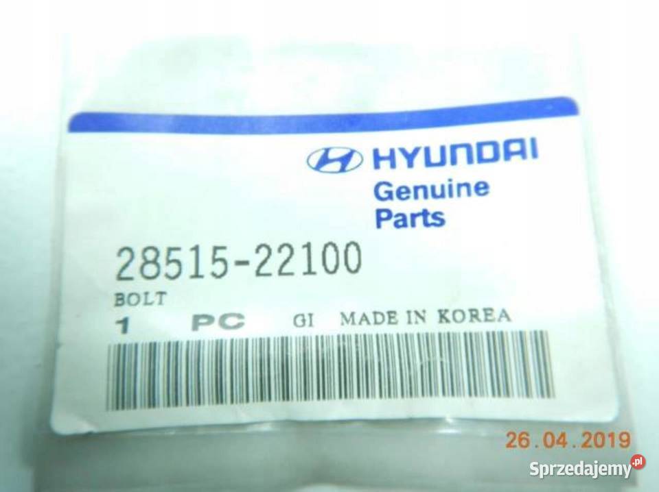 ŚRUBA MOCUJĄCA KOLEKTORA HYUNDAI SCOUPE 9094 sprzedam