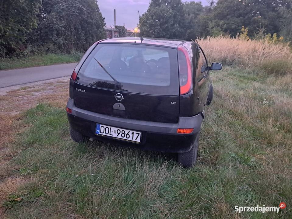 Opel corsa C 12 LPG 80KM dolnośląskie Wrocław