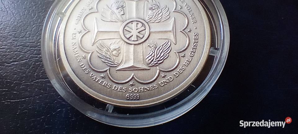 Stare monety Medal NarodzinyJezusa CHrystusa Lesko