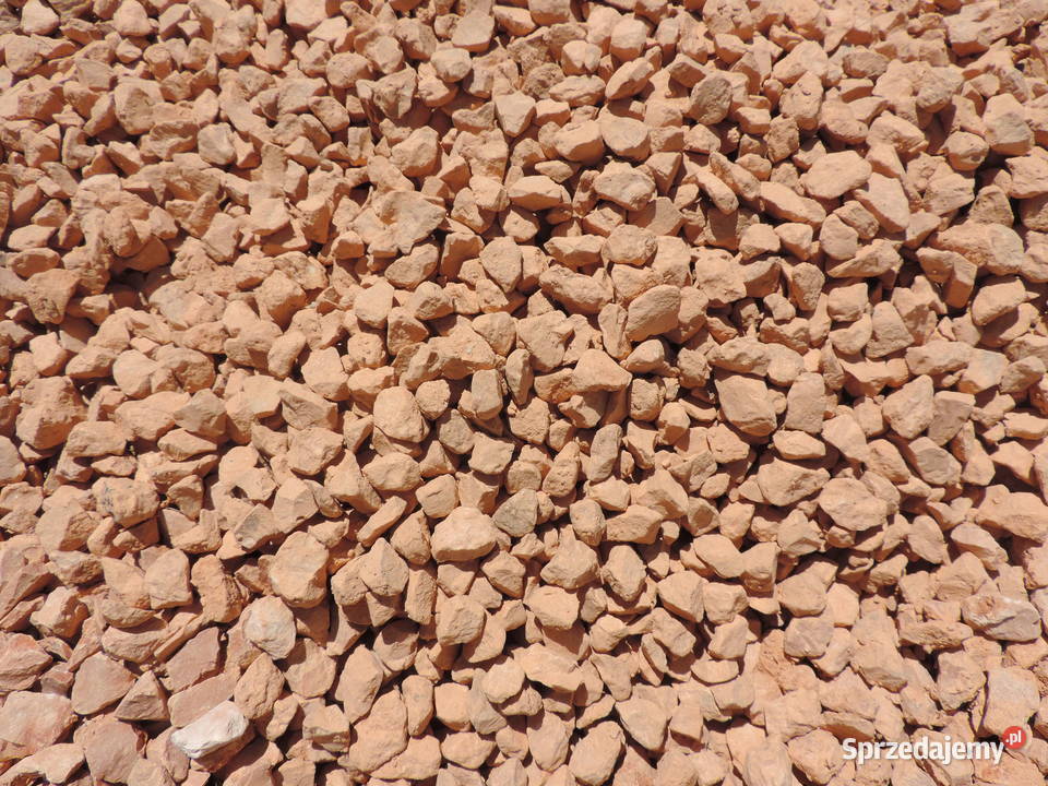 Grys Rosso kamień ozdobny pomarańczowy czerwony Oświęcim