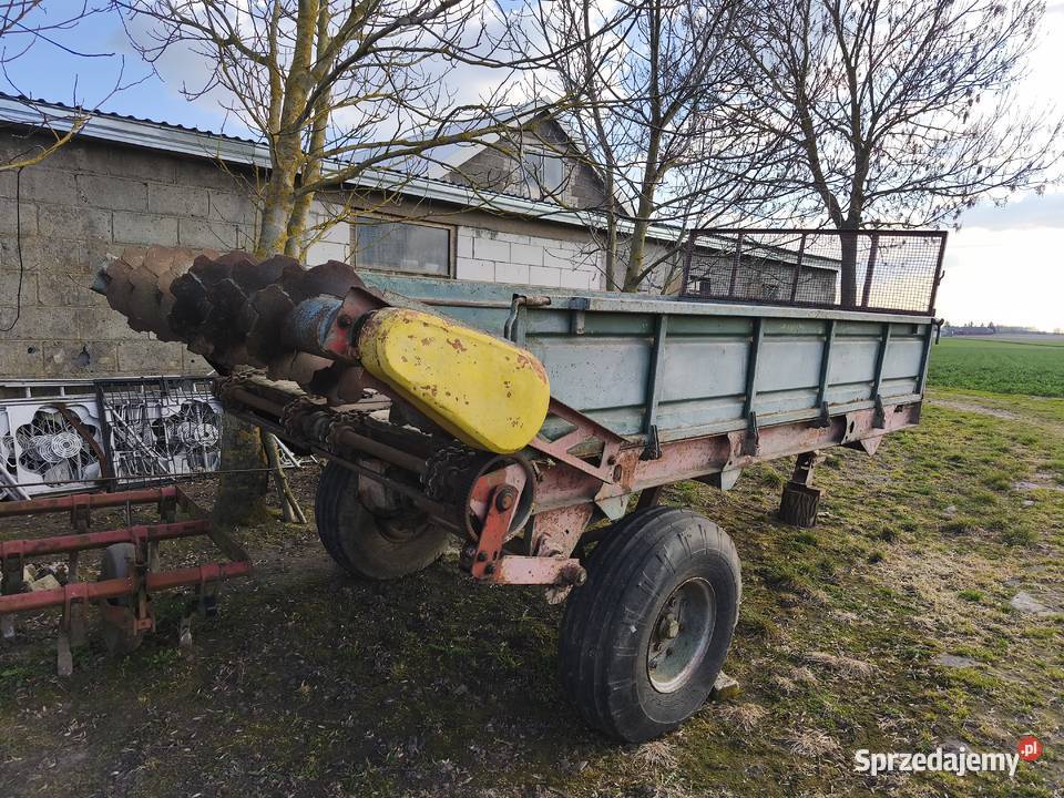 Rozrzutnik obornika PTU4 rosyjski Ruski Gozdowo