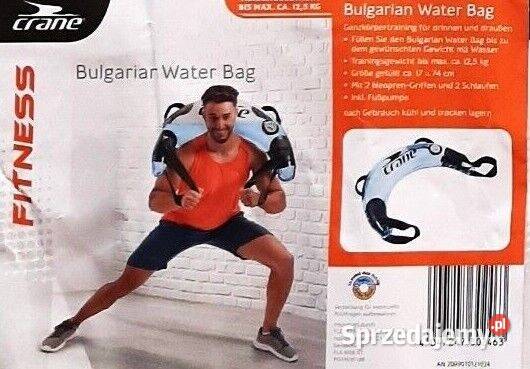 Worek bułgarski na wodę Obciążenie treningowe 12,5 kg.