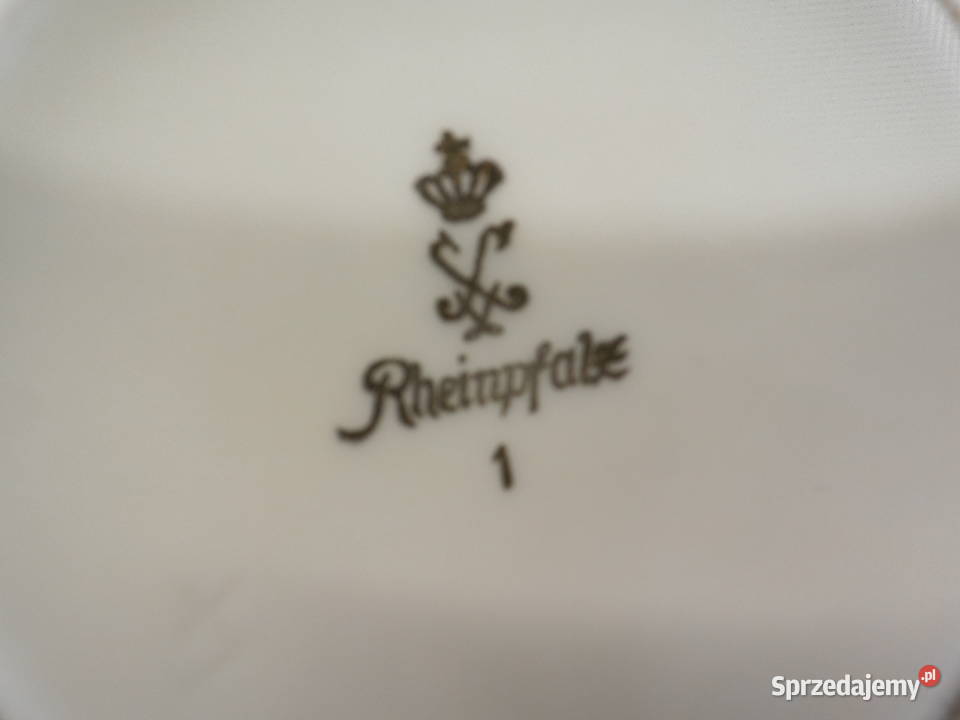 Rheinpfalz porcelanowa cukiernica Antyki, Sztuka, Kolekcje wielkopolskie Raszków sprzedam