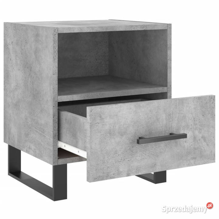 Szafka nocna szarość betonu 40x35x475 WM827492 Warszawa