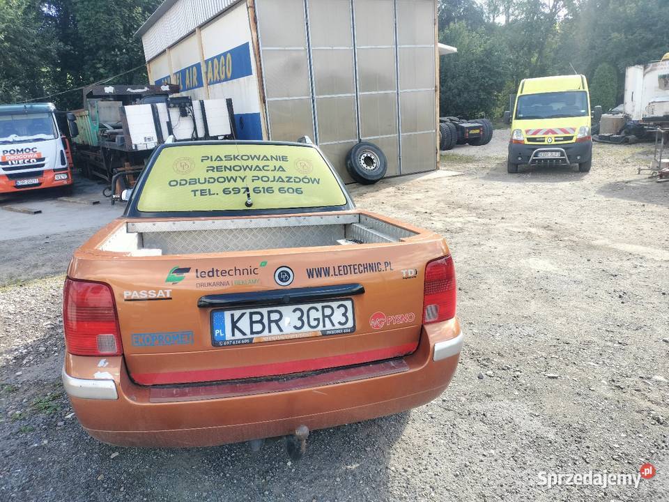 VW Passat B5 4x4 6 biegów klima ciężarowy Iwkowa