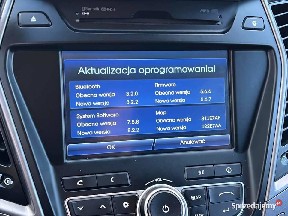 Nawigacja Mapa Europa Hyundai ix35 ix20 i30 i40 Pabianice
