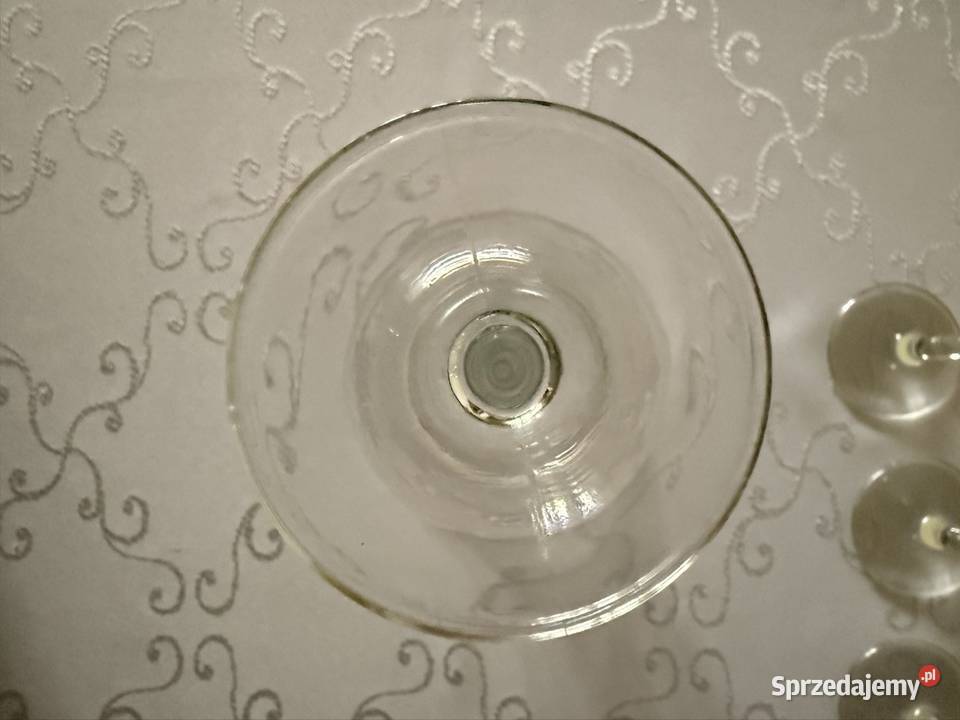 Kieliszki do Szampana 200 ml Złote Gwiazdki śląskie