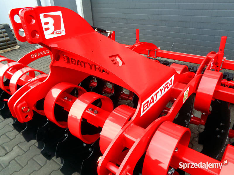 Brona talerzowa BATYRA Lublin na sprężynach nieuszkodzony lubelskie